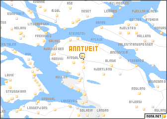 map of Anntveit