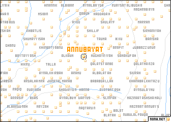 map of An Nubay‘āt