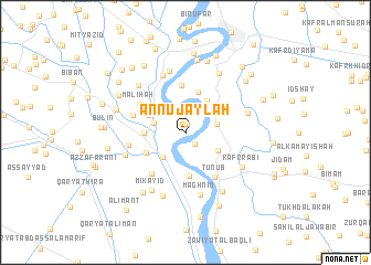 map of An Nujaylah