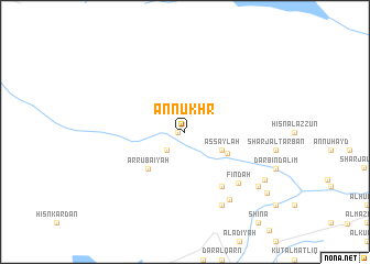 map of An Nukhr