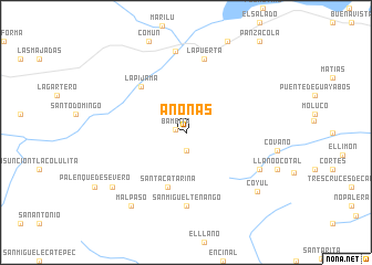 map of Anonas