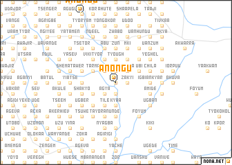 map of Anongu