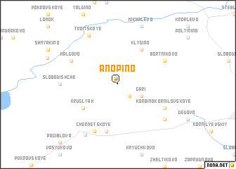 map of Anopino