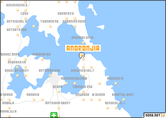map of Anoronjia