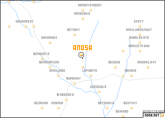 map of Anosa