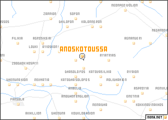 map of Áno Skotoússa