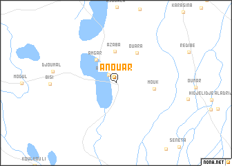 map of Anouar