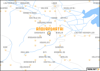 map of Áno Vardhátai