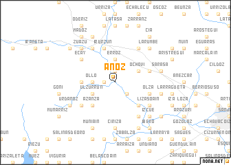 map of Anoz