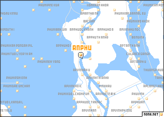 map of An Phú