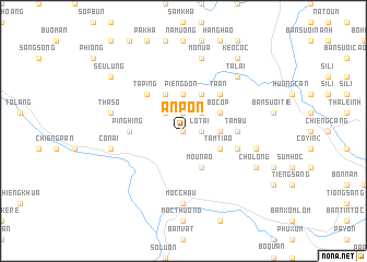 map of An Pon