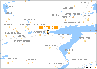 map of An Scairbh