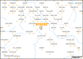 map of Anseán