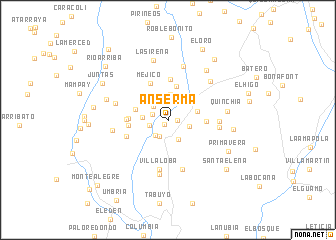 map of Anserma