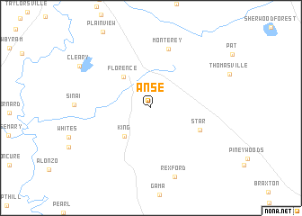 map of Anse