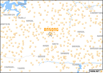 map of Ansŏng
