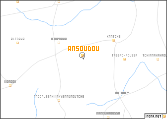 map of Ansoudou