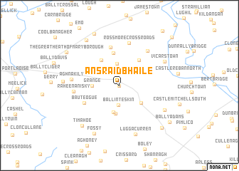 map of An Sráidbhaile