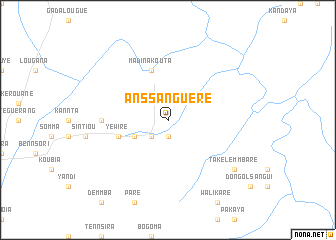 map of Anssanguéré