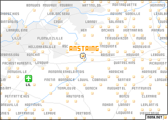 map of Anstaing