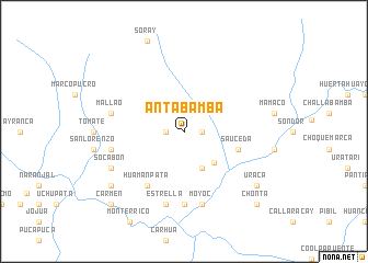 map of Antabamba