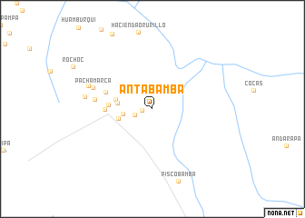 map of Antabamba