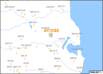 map of Antabo