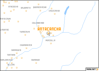 map of Antacancha