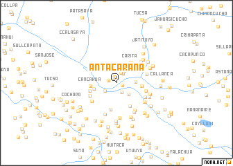 map of Antacarana