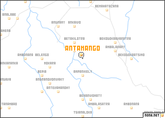 map of Antamango