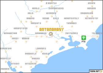 map of Antanamasy