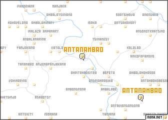 map of Antanambao