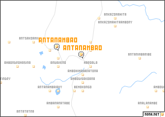 map of Antanambao