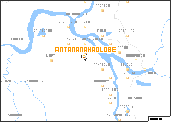 map of Antananahaolobe