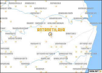 map of Antanetilava