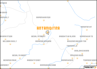 map of Antaniditra