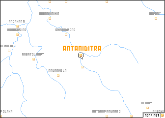 map of Antaniditra