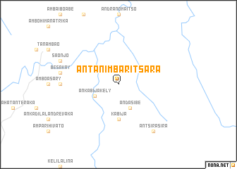 map of Antanimbaritsara