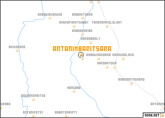 map of Antanimbaritsara