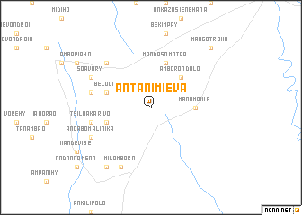 map of Antanimieva