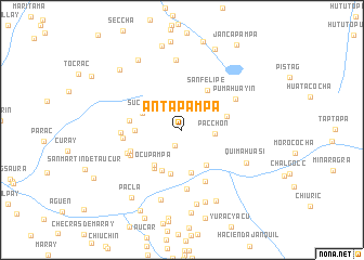 map of Antapampa