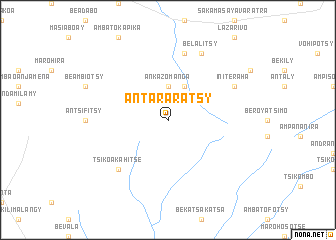 map of Antararatsy