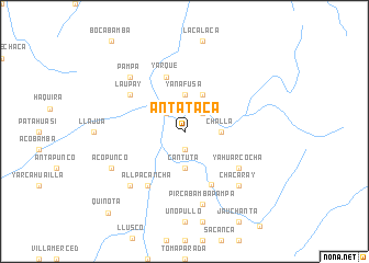 map of Antataca