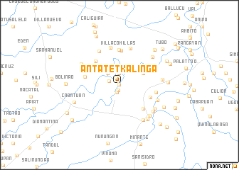 map of Antatet-Kalinga