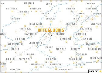 map of Antegluonis
