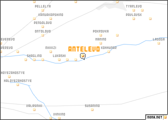 map of Antelevo