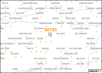 map of Anten