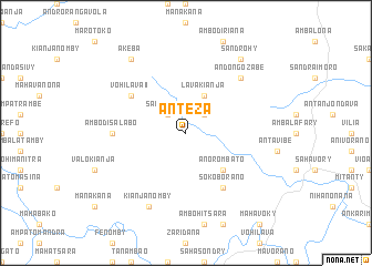 map of Anteza