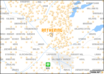 map of Anthering