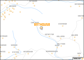 map of Anthoúsa